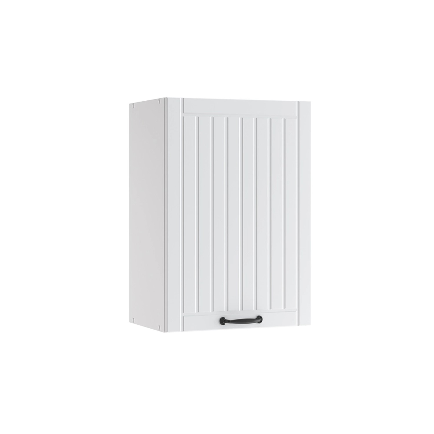 Vicco Badschrank Fame-Line Weiß Landhaus/Weiß 50 x 72 cm