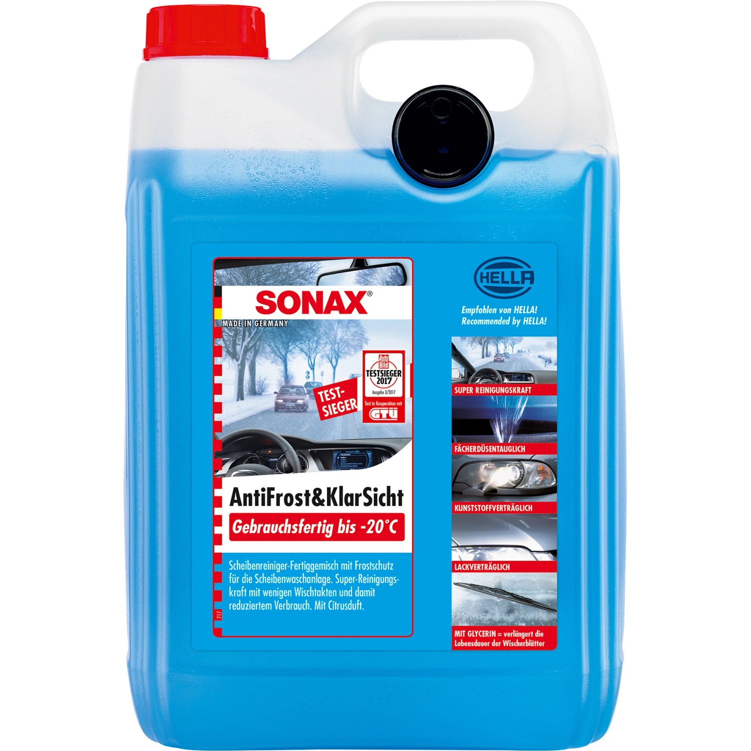 Sonax AntiFrost & KlarSicht bis -20 °C 5 l