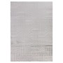 Ayyildiz Kurzflorteppich Sahara in Silber mit geometrischem Muster, 240x340 cm.