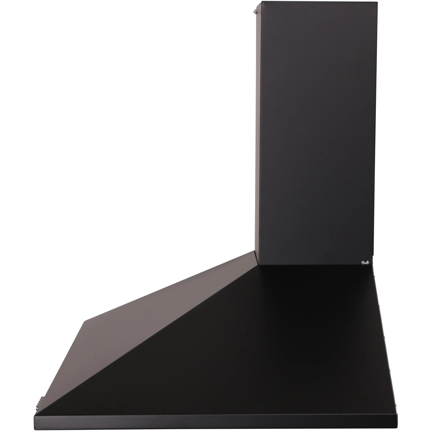 Respekta Kaminhaube Karena 90 cm in Schwarz, Wandhaube für Abluft und Umluft.