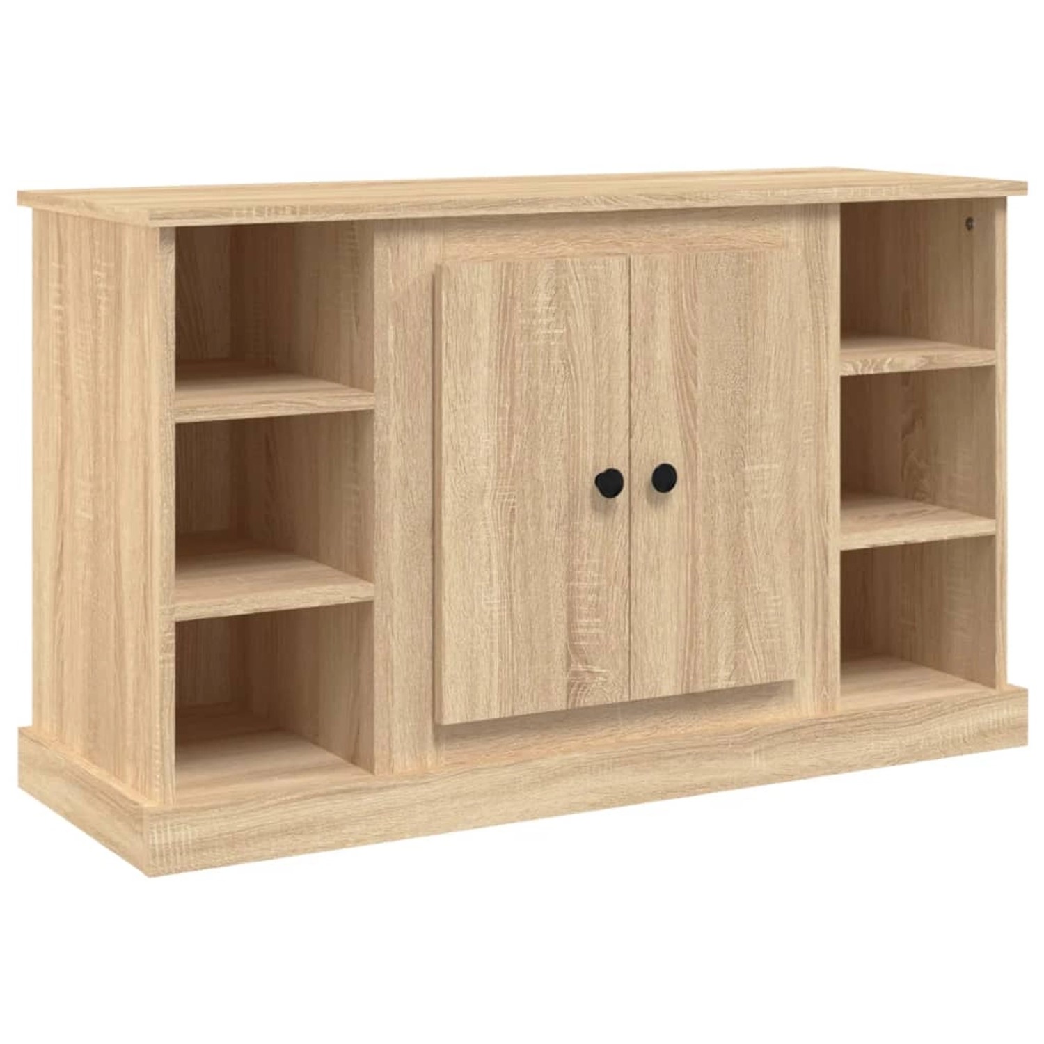 vidaXL Sideboard Sonoma-Eiche 100x35,5x60 cm Holzwerkstoff 816443