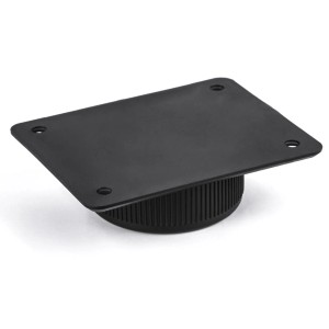 SOTECH 4er SET Möbelfüße GOLF II Verstellbar Schwarz