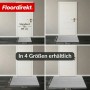 Floordirekt Schmutzfangmatte CIRCA Waschbar Rutschfest TPE-Rücken Grau Streifen 60 x 90 cm_2