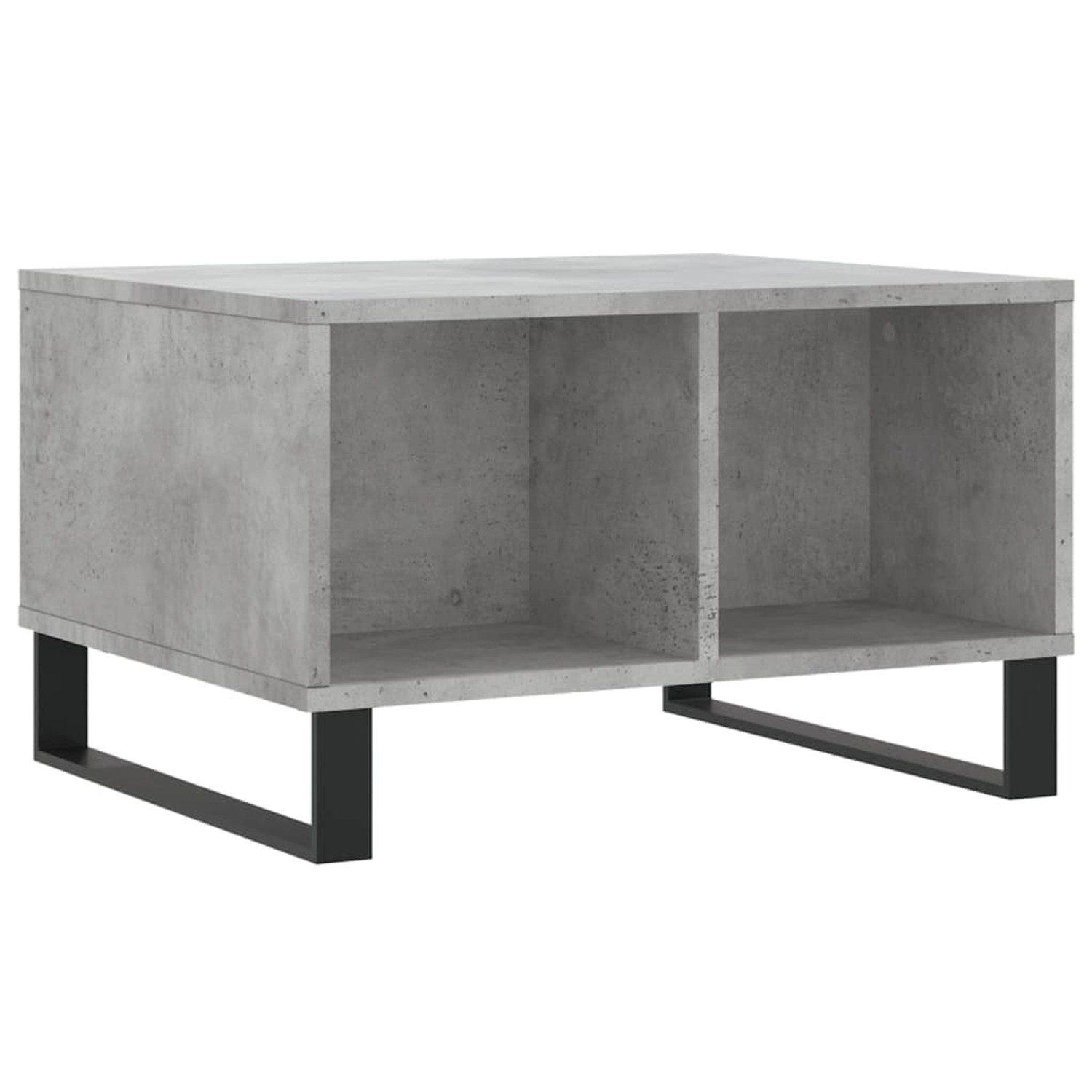 vidaXL Couchtisch Betongrau 60x50x36,5 cm Holzwerkstoff Modell 4 günstig online kaufen