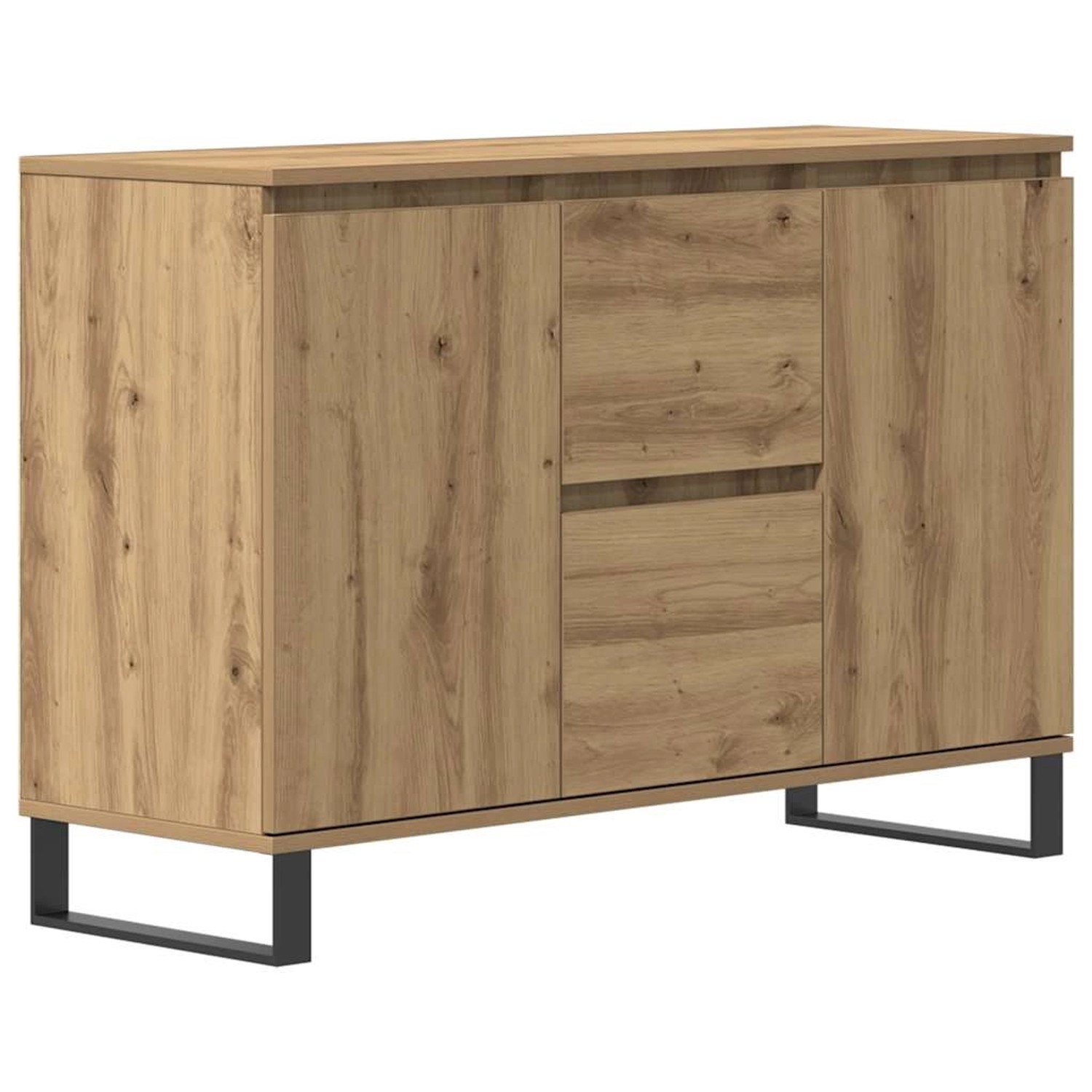 vidaXL Sideboard Artisan-Eiche 101,5x35x70 cm Holzwerkstoff 857269