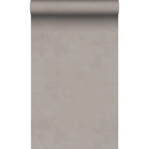 Origin Wallcoverings Tapete Lehmputz Grau 50 x 900 cm