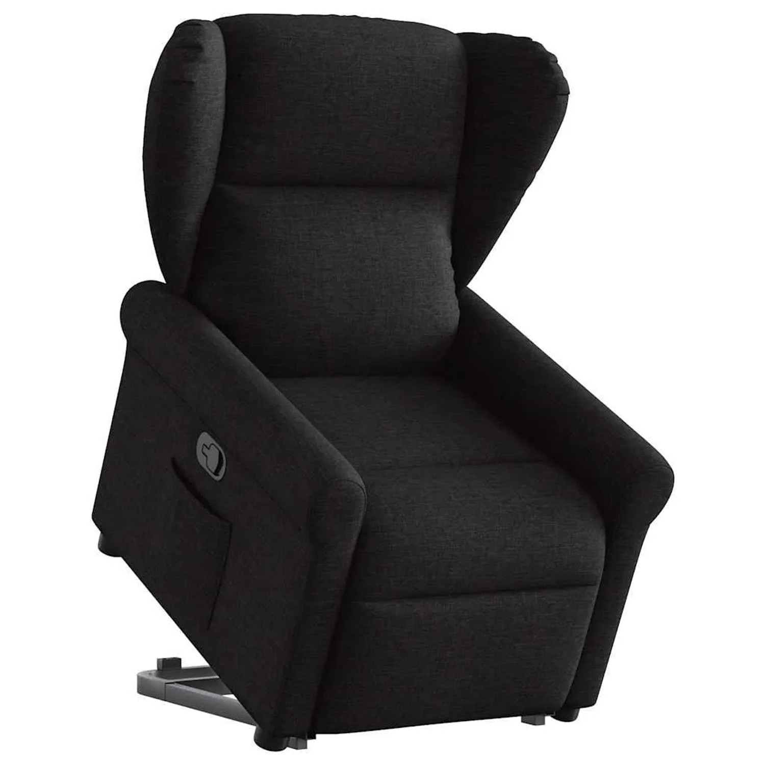 vidaXL Relaxsessel mit Aufstehhilfe Schwarz Stoff 3303376 günstig online kaufen