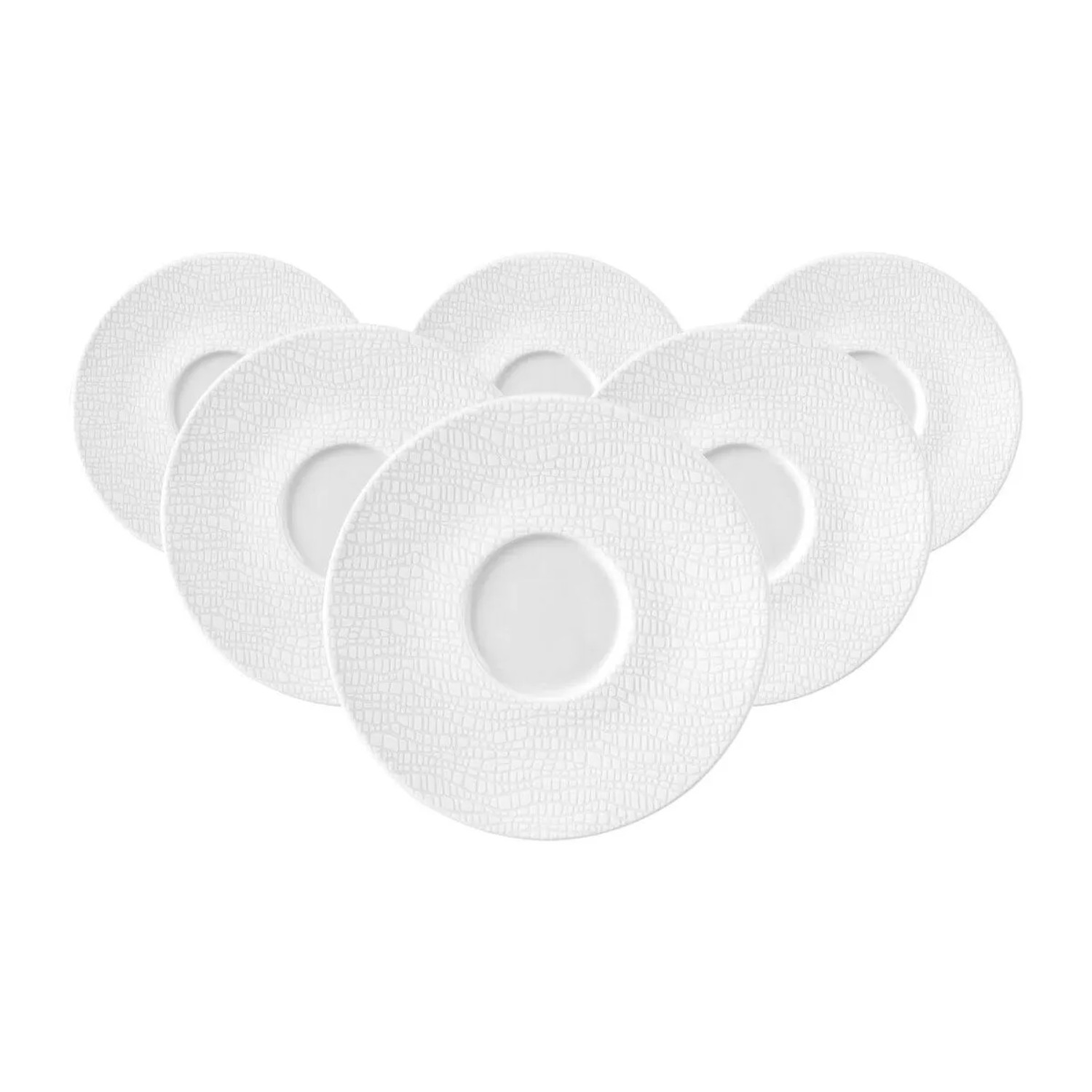 Seltmann Weiden Life Fashion Untertasse 16,5 cm 6er Set Luxury White