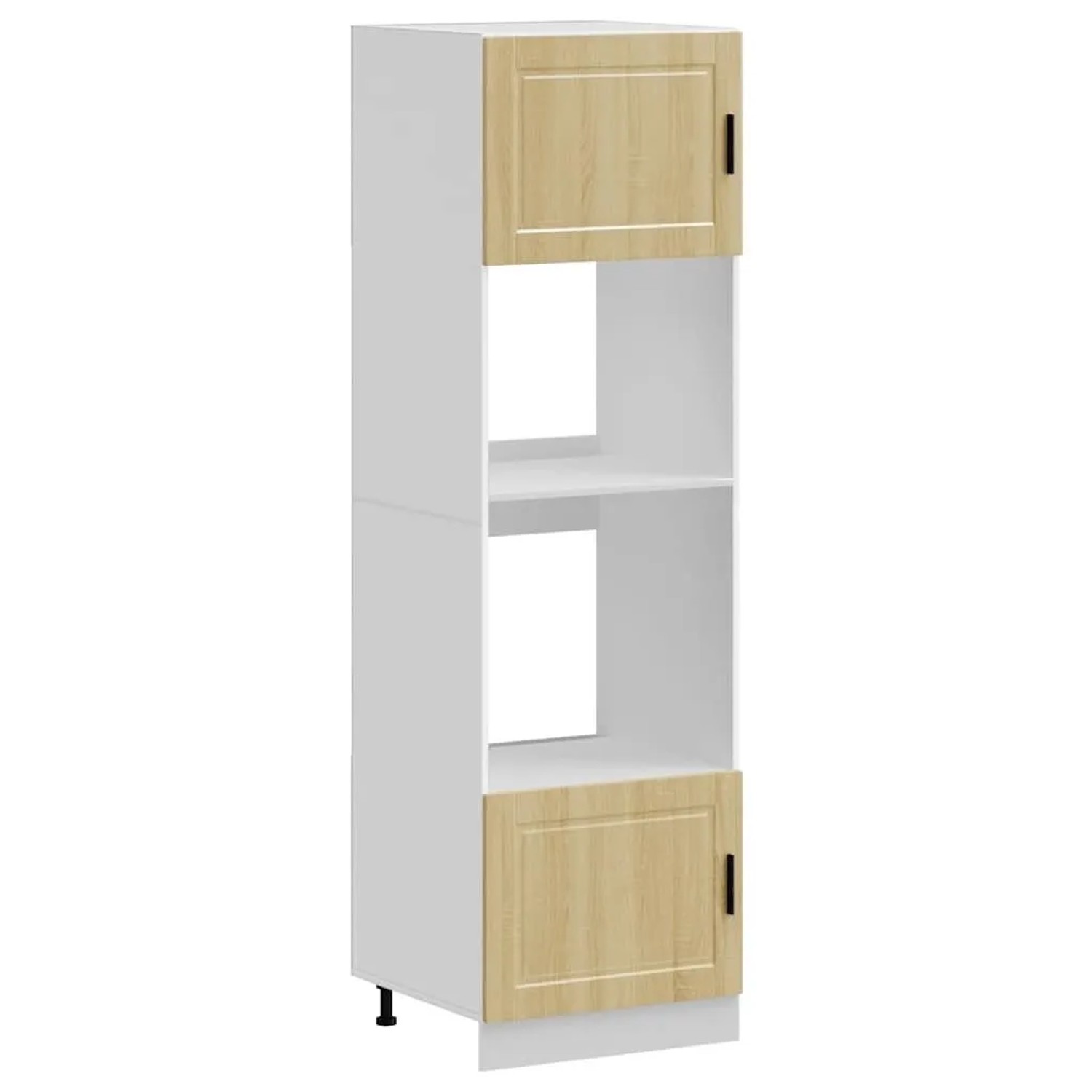 vidaXL Herdumbauschränke 2 Stk Porto Sonoma-Eiche Holzwerkstoff 3315054 günstig online kaufen