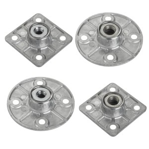 SOTECH Tischbeinverbinder KEA, eckig und rund, mit M10 Gewinde für Möbelbau.