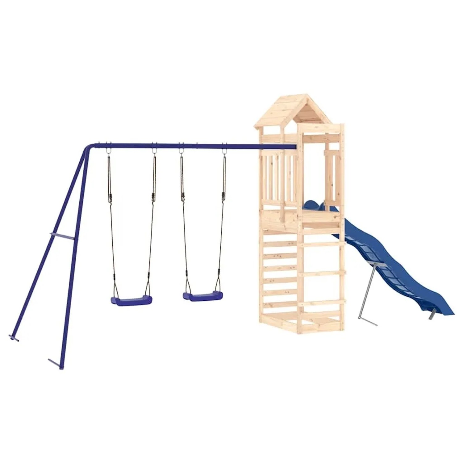 vidaXL Spielturm Massivholz Kiefer 3156976