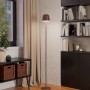 EGLO LED Akku Stehlampe MANNERA-L in Rostbraun, kabellos mit Touchdimmer und IP54.
