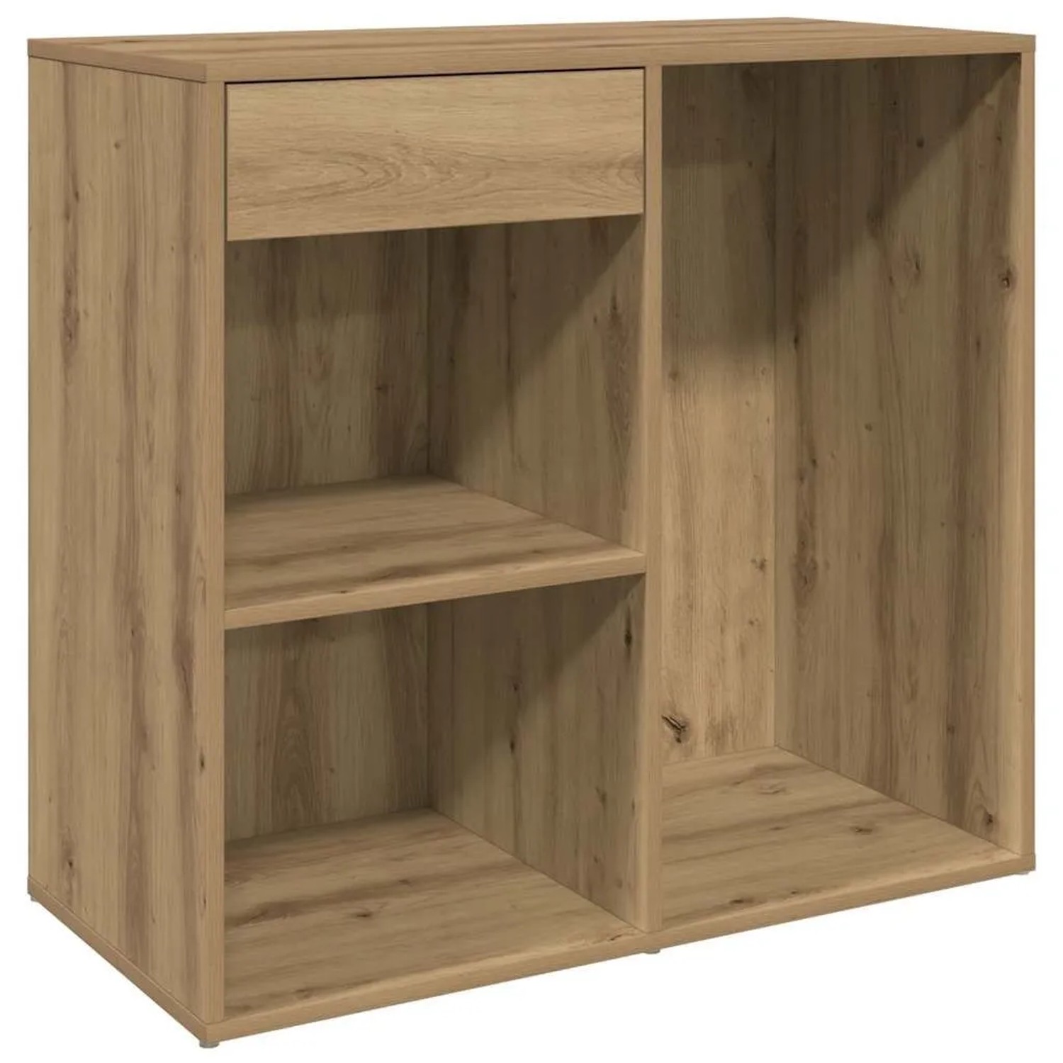 vidaXL Kosmetikschrank Artisan-Eiche 80x40x75 cm Holzwerkstoff 857030