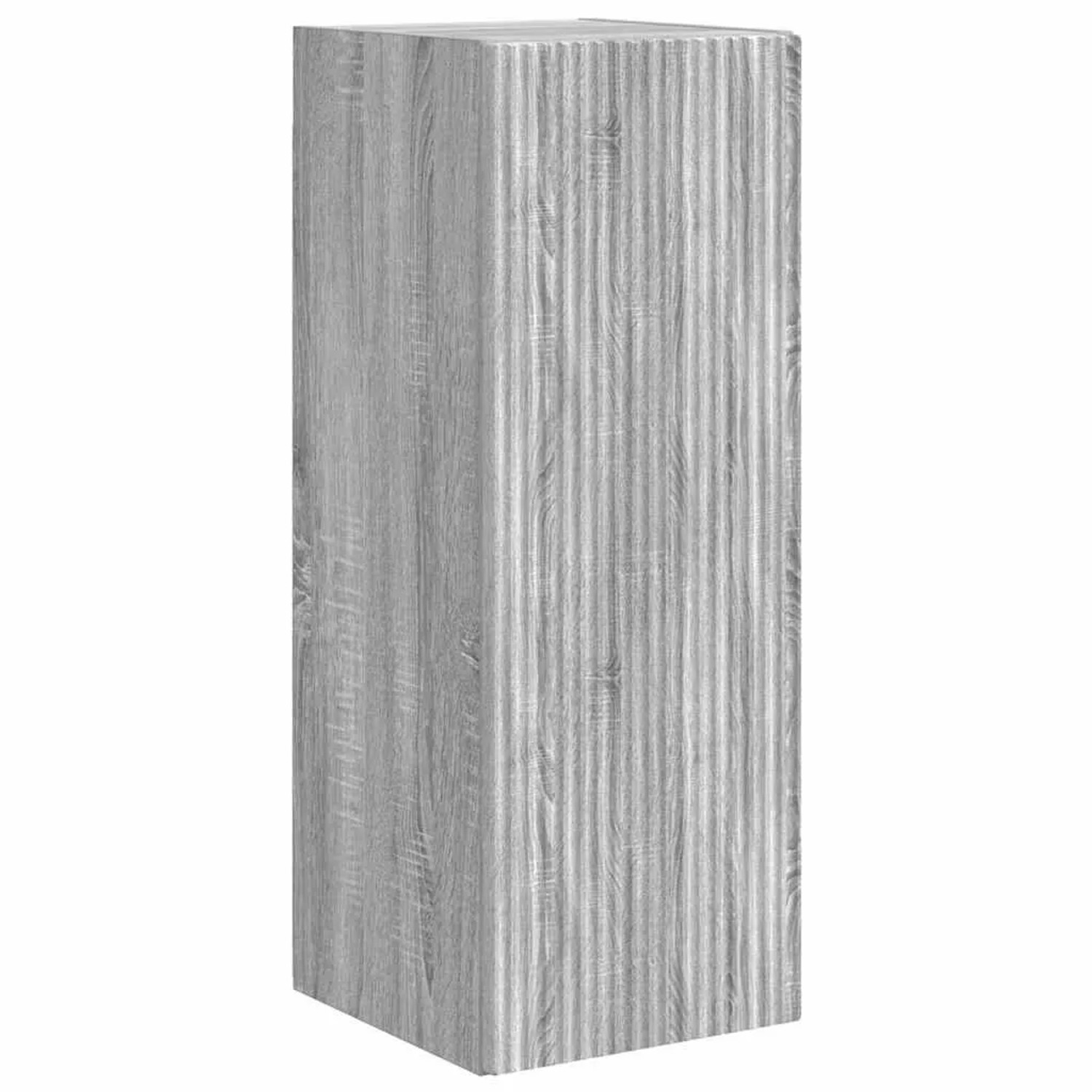 vidaXL TV-Wandschrank Graues Sonoma 30 x 31 x 80 cm Holzwerkstoff 892301