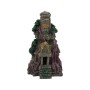 Relaxdays Aquarium Dekotempel Polyresin Grau Ungiftig 26 cm x 15,5 cm x 13 cm 0,7 kg