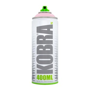 Kobra LP Buntlack Spray Pastellpink Matt, 400ml Dose. Buntlack-Spray für DIY-Projekte.