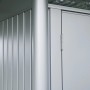 Biohort Gerätehaus AvantGarde, Gr. A6 mit Doppeltür, Quarzgrau-Metallic_2