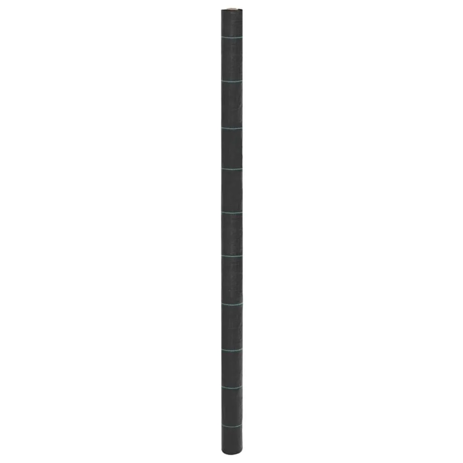 vidaXL Unkrautvlies Schwarz 2x25 m PP 4005194