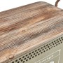 Kobolo Aufbewahrungsbox Wäschebehälter Box LOFT Eckig 64x32x31 cm_4