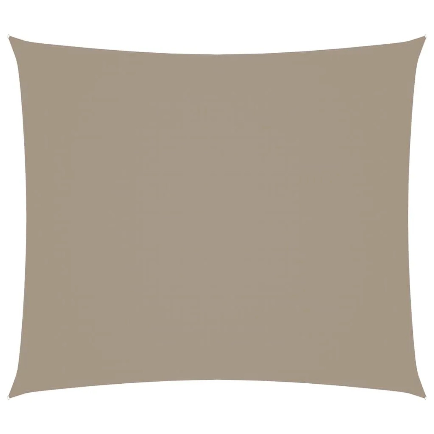 Furnicato Sonnensegel Oxford-gewebe Rechteckig 25x3 M Taupe