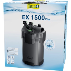 Tetra EX 1500 Plus Aquarium Außenfilter-Komplettset im Karton. Filter für Aquarien von 300 bis 600 Liter.