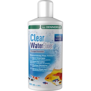 Dennerle Clear Water Elixier 500ml, flüssiges Filtermaterial für Aquarien