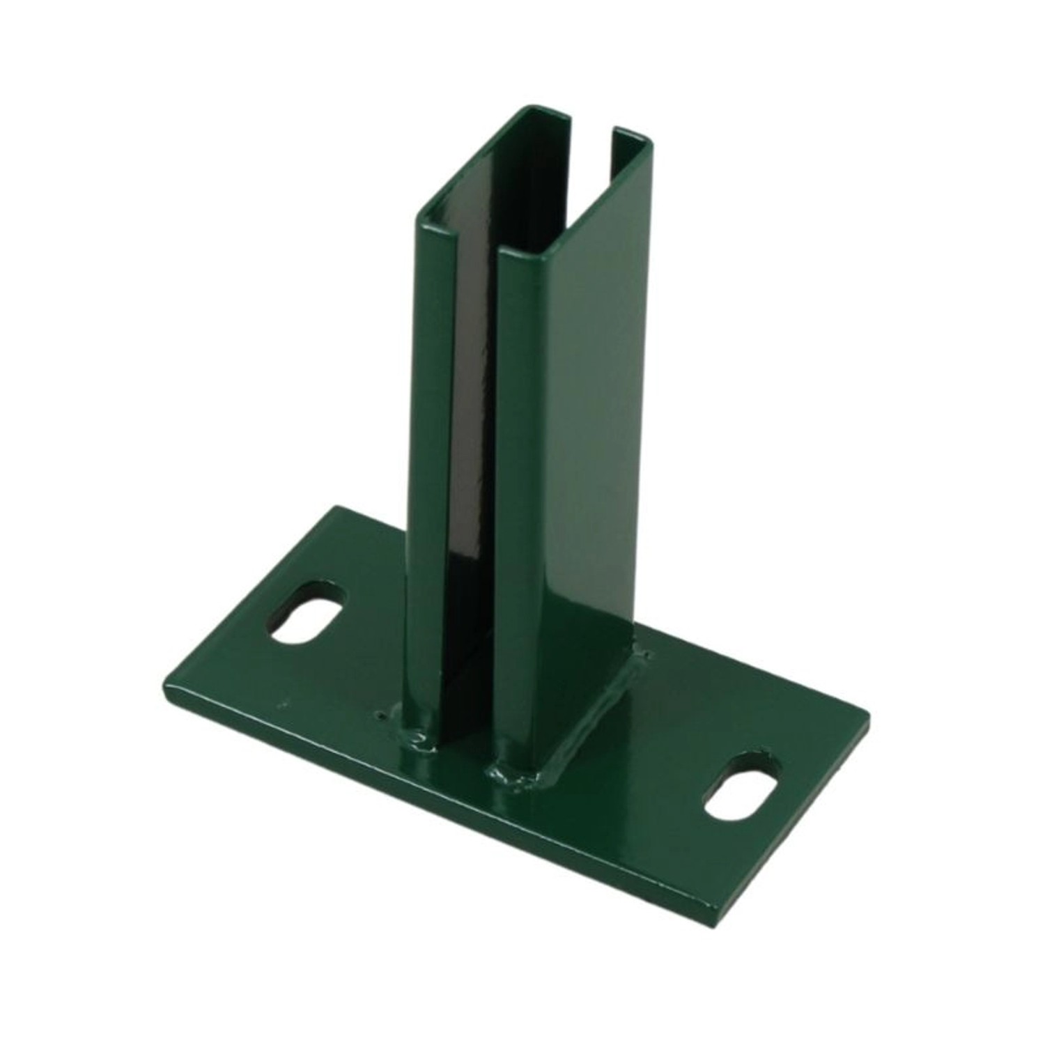 Galaflor Bodenplatte 150x80 mm für 60x40 Pfosten - Grün günstig online kaufen