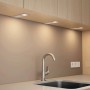 Arcchio LED Unterschrankleuchten 3er Set, dimmbar, Alu, für Küche & Wohnraum.