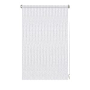 Gardinia EasyFix Rollo Shaun, 45x160 cm, weiß, lichtdurchlässig für Fenster, einfache Montage.