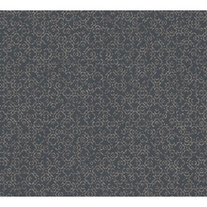 Graue Vliestapete mit Ornamenten der Serie Metropolitan Stories II.