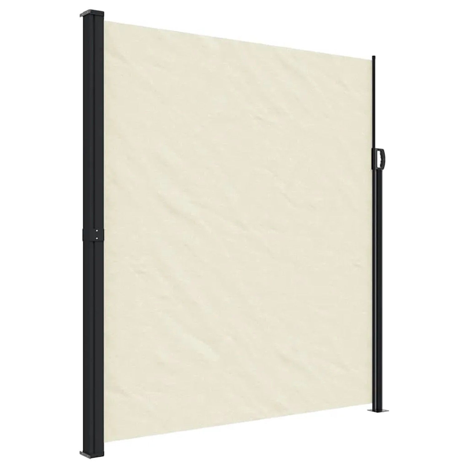 Furnicato Seitenmarkise Ausziehbar Creme 220x600 Cm