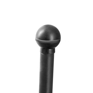 Detailaufnahme: Kugelgriff des STAHLWERK Abkantbank AB 1000 ST Blechbiegemaschine.