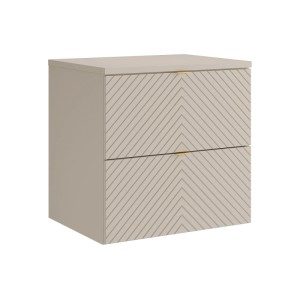 Vente-unique Waschbeckenunterschrank Dorioni Beige 60 cm