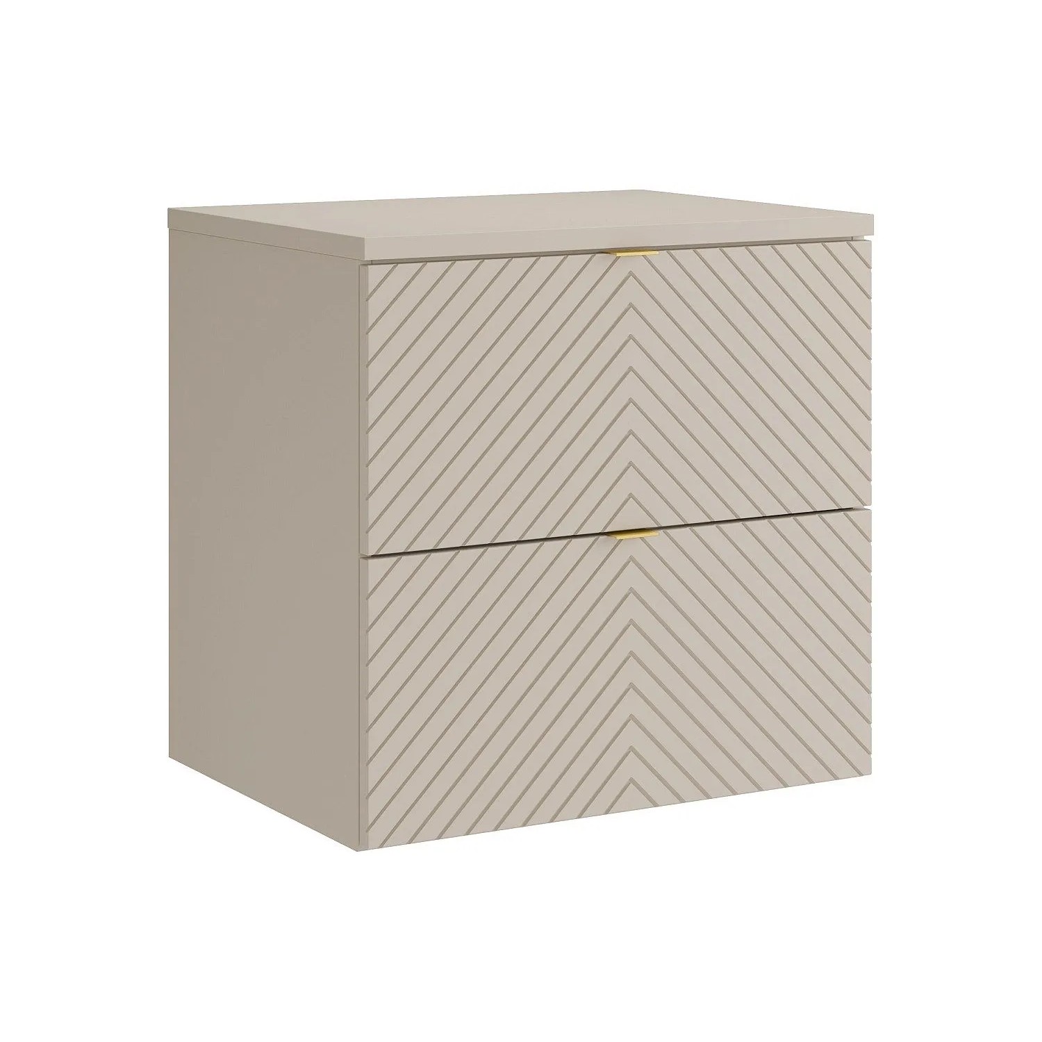 Vente-unique Waschbeckenunterschrank Dorioni Beige 60 cm