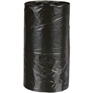 Rolle Jollypaw Hundekotbeutel, 4 Rollen à 20 Stück, schwarz, für Hunde Kot.