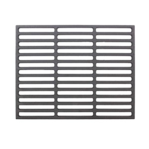 Rechteckiger, emaillierter TRUTZHOLM Grillrost (45x30 cm) aus Gusseisen für Grills.