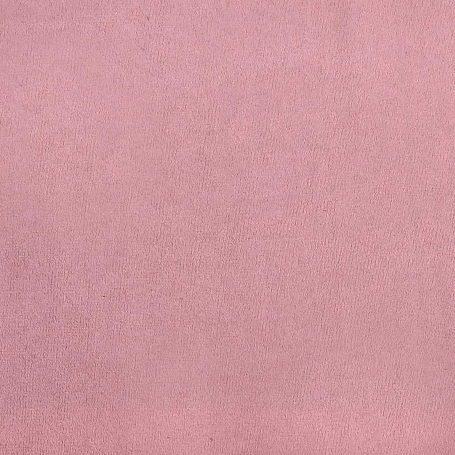 Nahaufnahme: Rosa Samtstoff des vidaXL Boxspringbetts 140x190 cm. Bett Kategorie.