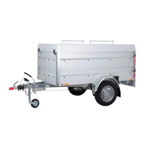 Stema Anhänger Basic Plus 850 inkl. Bordwandaufsatz und Deckel