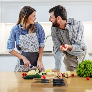 Relaxdays Messerhalter Bambus Natur für 12 Messer 4,5 cm x 43,5 cm x 23 cm 1,8 kg