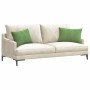 vidaXL Sofakissen 2 Stück Hellgrün 60 x 40 cm Cordstoff 42013673_3