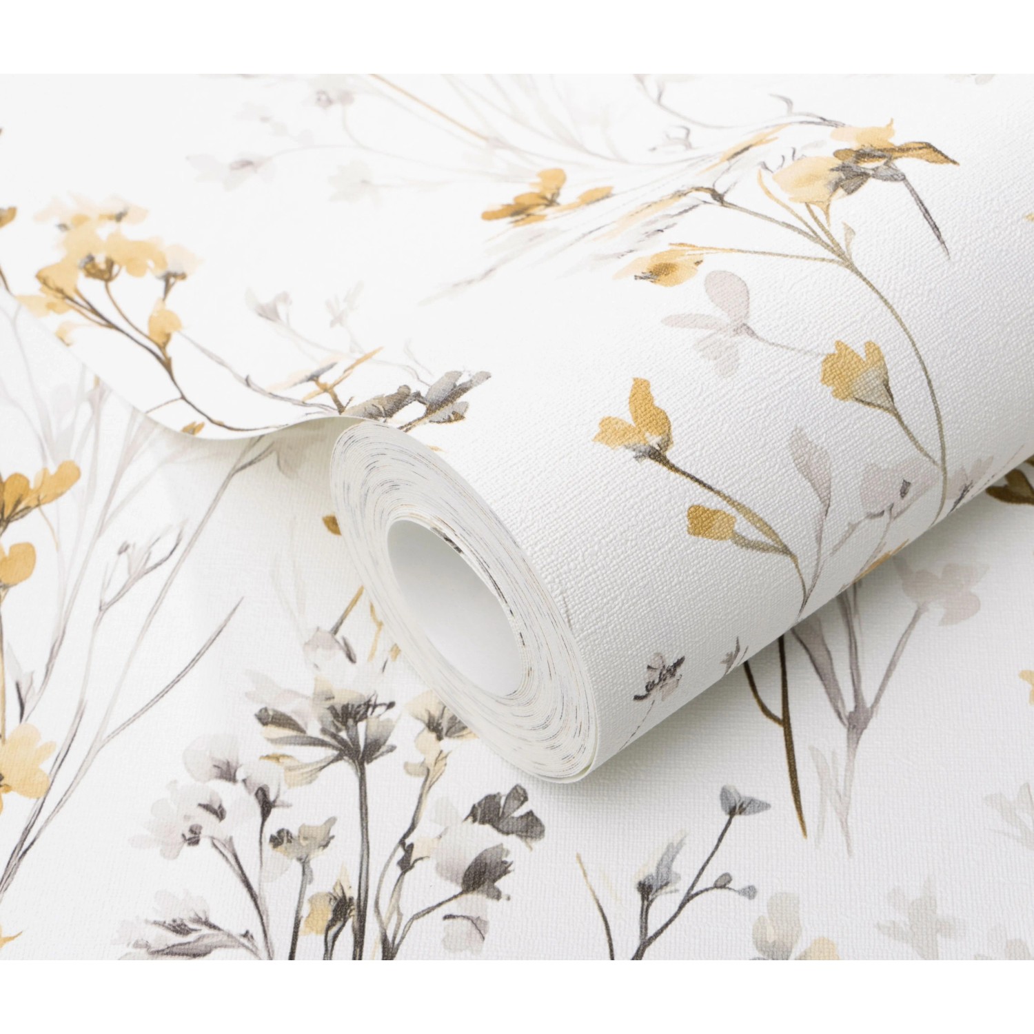 Erismann Vliestapete Forest Dreams Bright Meadow 10,05 m x 0,53 m Ocker FSC®