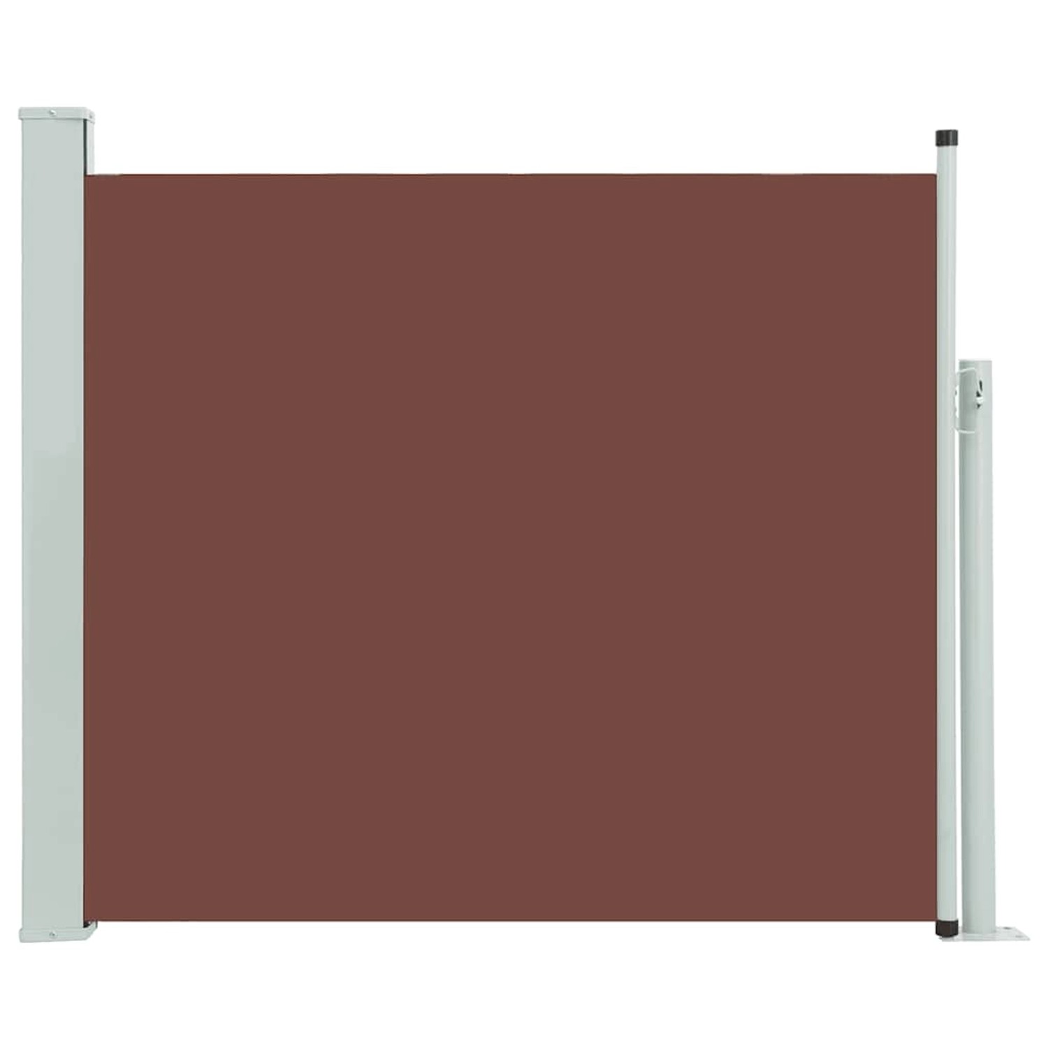 furnicato Ausziehbare Seitenmarkise 100x300 cm Braun günstig online kaufen