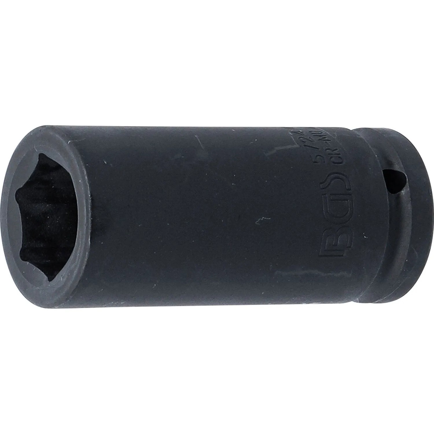 BGS Kraft Steckschlüssel Einsatz Sechskant Tief Antrieb Innenvierkant 20 Mm  3 4 Zoll  SW 24 Mm 5724