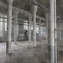 Rasch Digitaltapete Factory IV: Betongraue Fototapete mit Säulenmotiv für Industrie-Look, 3 m x 2,5 m.