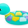 Bestway Schwimmring Floating Friends, offener türkis farbener Reifen mit Schlangen Design für Kinder ab 2 Jahren.