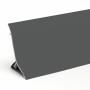 Döllken Wandabschlussleiste Classic, 63,5 cm, Anthrazit, für Arbeitsplatten.