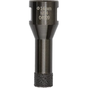 Medial Granitbohrkrone M14, 14 mm Durchmesser für Winkelschleifer.