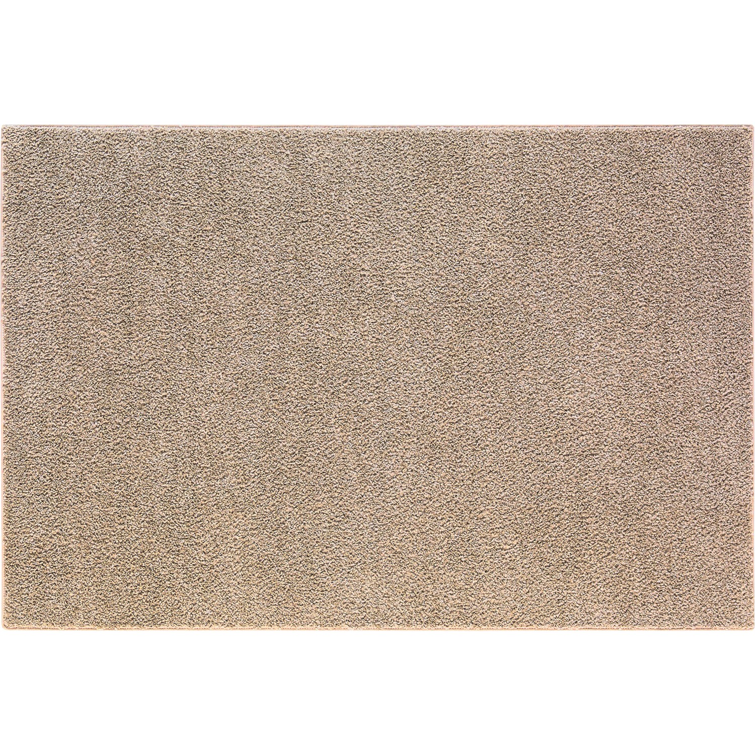 Kurzflor Teppich Vital Beige 160 cm x 230 cm Klassisch günstig online kaufen