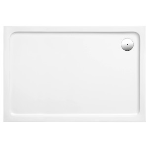 Ottofond Duschwannen-Set Aruba Rechteck 100 cm x 90 cm Weiß