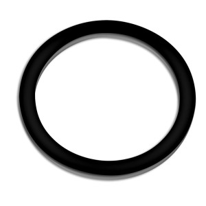Schwarze Dichtung 2 als Ersatzteil für SunSun 550W Schwimmbadpumpe Poolfilteranlage.